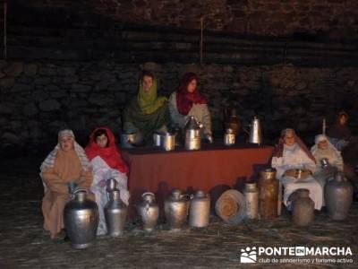 Senderismo Sierra Norte Madrid - Belén Viviente de Buitrago; senderismo cadiz rutas